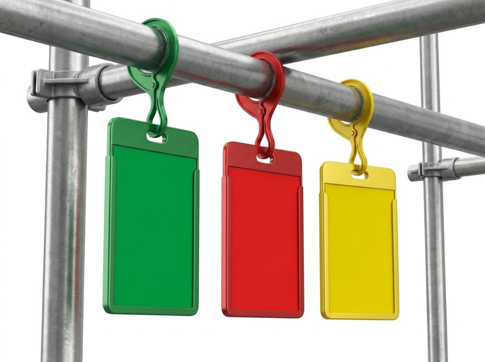 Sistema de tarjetas (scafftag)