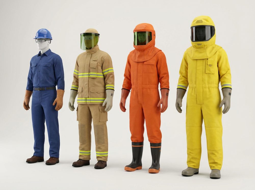 Categorías de EPP (NFPA 70E)