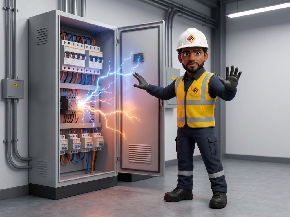 Destello de arco eléctrico (arc flash)