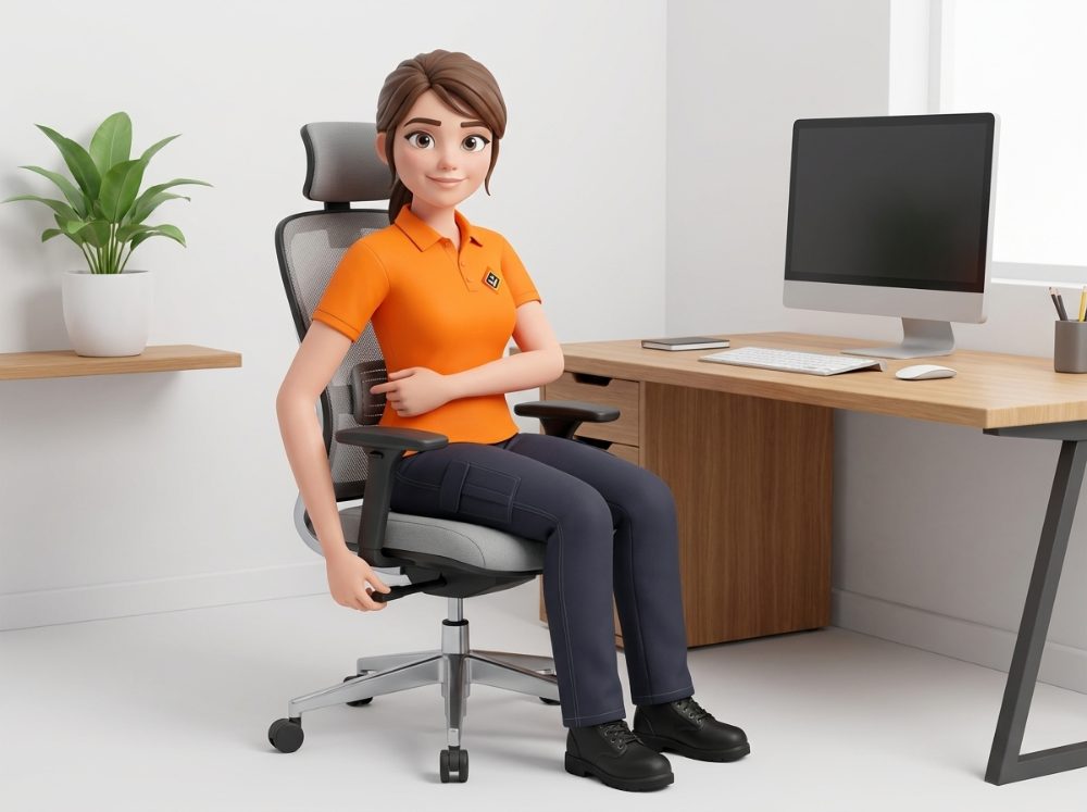 ¿Qué hace ergonómica a una silla?