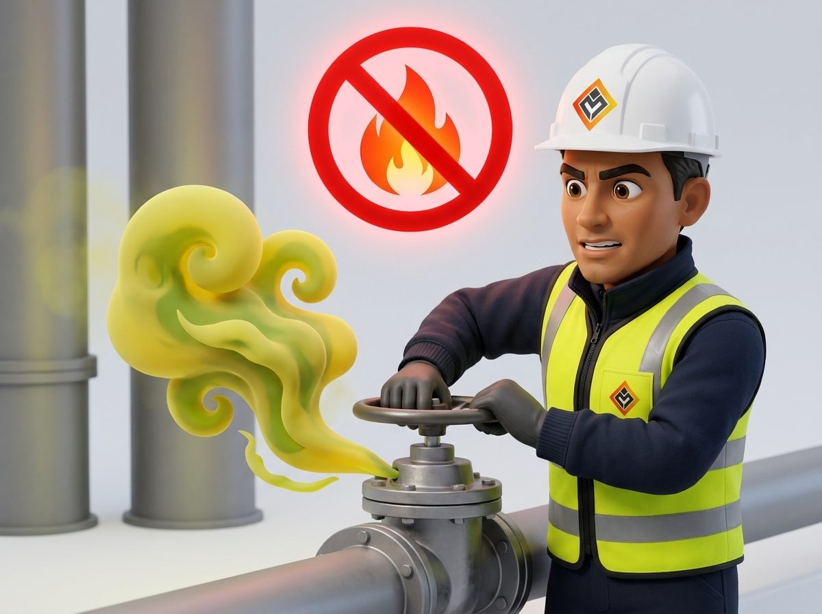 Fuga de gas