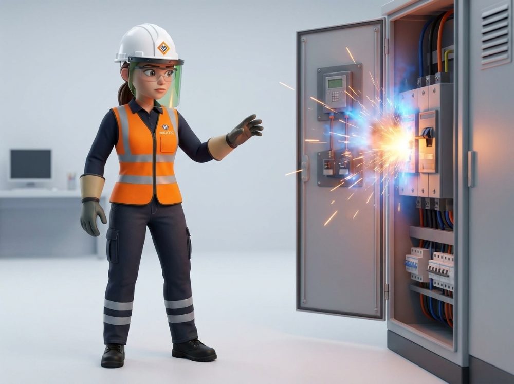 Cortocircuito y arco eléctrico