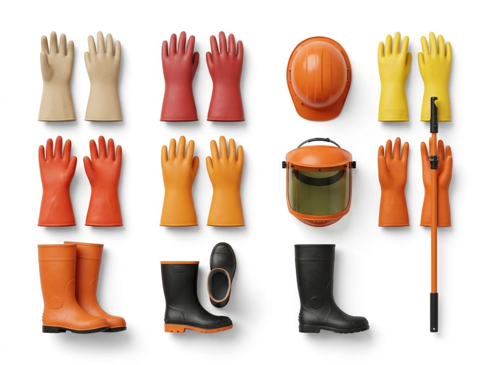 EPP dieléctrico (guantes por clase)