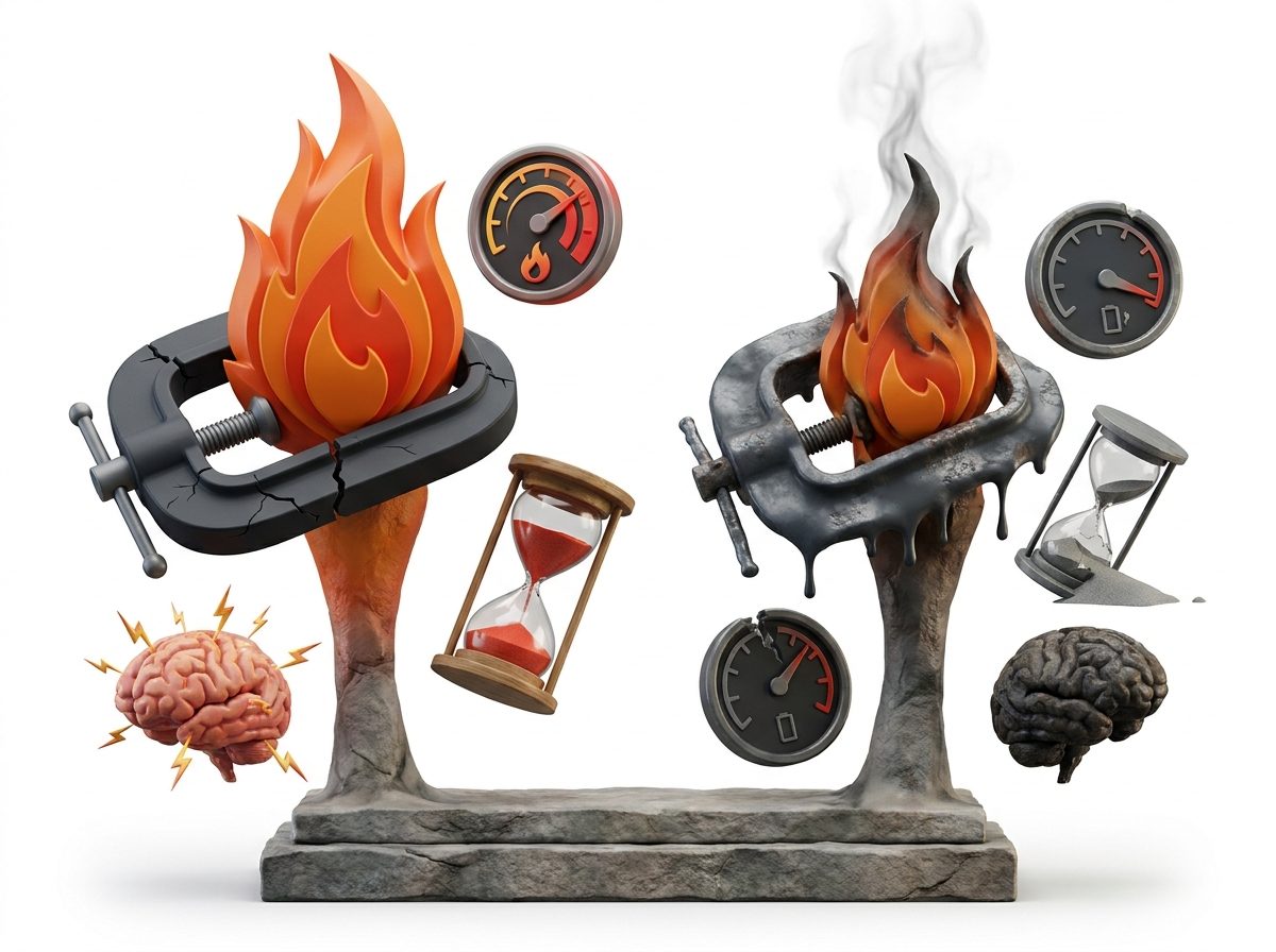 Estrés vs. burnout