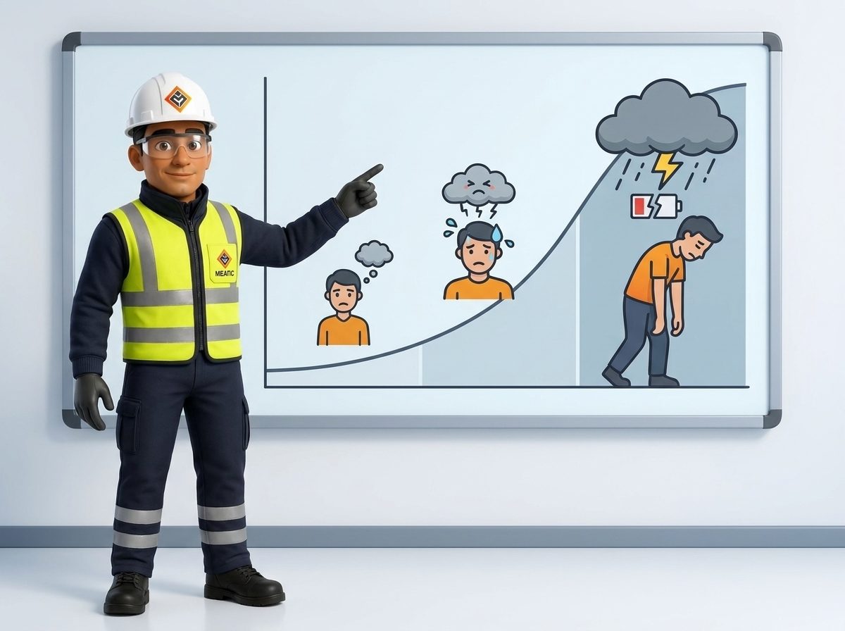 Fases del estrés laboral