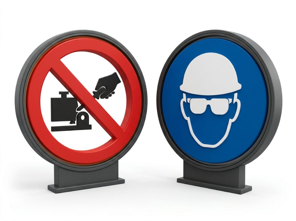 Prohibición vs. obligación