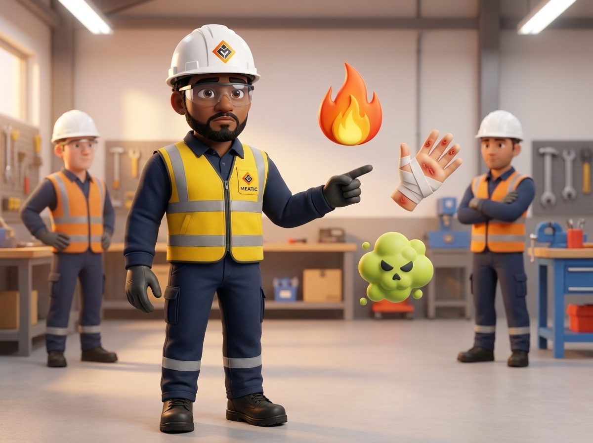 Peligros del trabajo en caliente