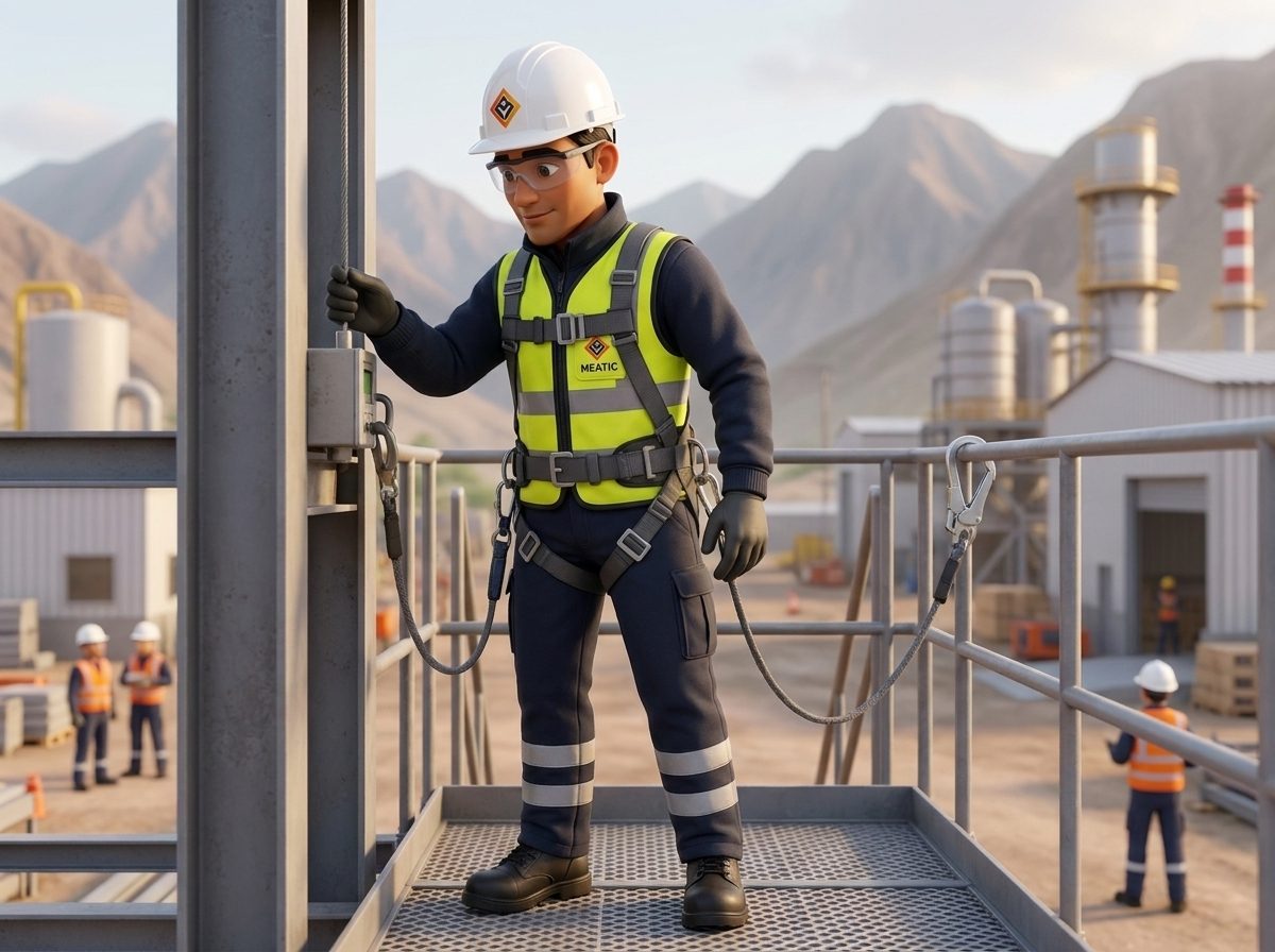 Concepto de trabajo en altura