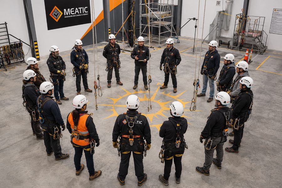 Briefing de trabajos en altura